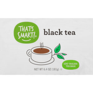 That's Smart! Tagless Tea Bags Black Tea 100 ea