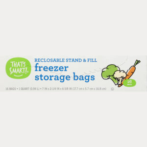 That's Smart! 1 Quart Freezer Storage Bags 16 ea