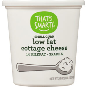 That's Smart! 1% Milkfat Small Curd Low Fat Cottage Cheese 24 oz