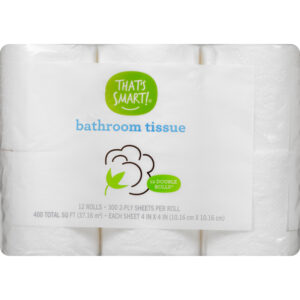 That's Smart! 2-Ply Double Roll Bathroom Tissue 12 ea