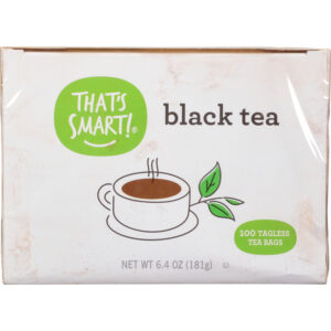 That's Smart! Tea Bags Tagless Black Tea 100 ea