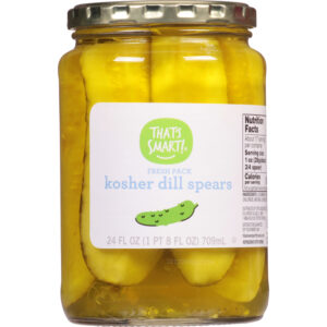 That's Smart! Fresh Pack Kosher Dill Spears Pickles 24 fl oz