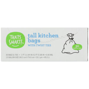 Tall Kitchen Bags With Twist Ties