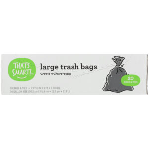 Large Trash Bags With Twist Ties