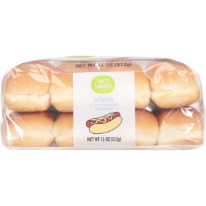 That's Smart! Enriched White Hot Dog Buns 8 ea