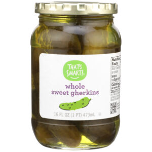 Whole Sweet Gherkins