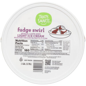 Fudge Swirl Light Ice Cream