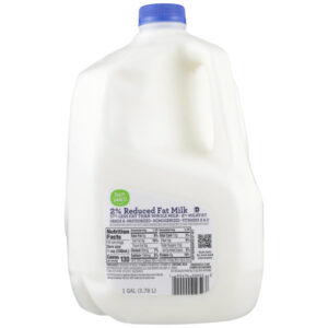 2% Reduced Fat Milk