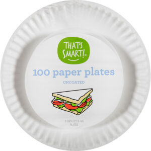 That's Smart! Uncoated Paper Plates 100 ea