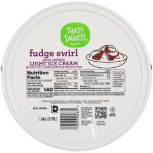 Fudge Swirl Light Ice Cream