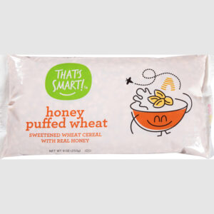 That's Smart! Honey Puffed Wheat Cereal 9 oz