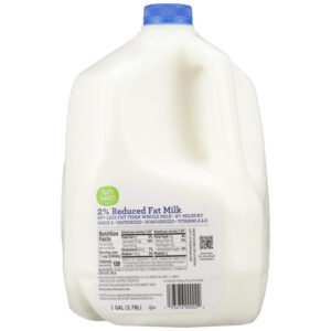 2% Reduced Fat Milk