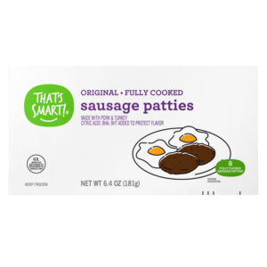 That's Smart! Fully Cooked Original Sausage Patties 6.4 oz