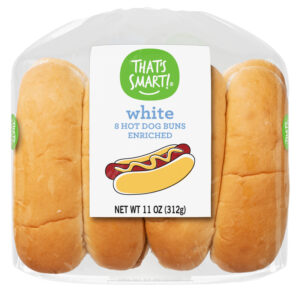 That's Smart! White Enriched Hot Dog Buns 8 ea