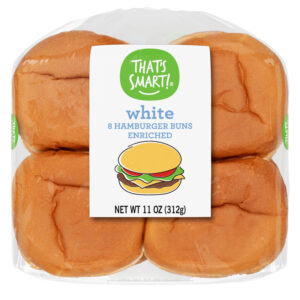 That's Smart! Enriched White Hamburger Buns 8 ea