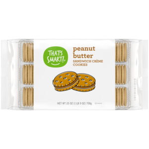 That's Smart! Peanut Butter Sandwich Creme Cookies 25 oz